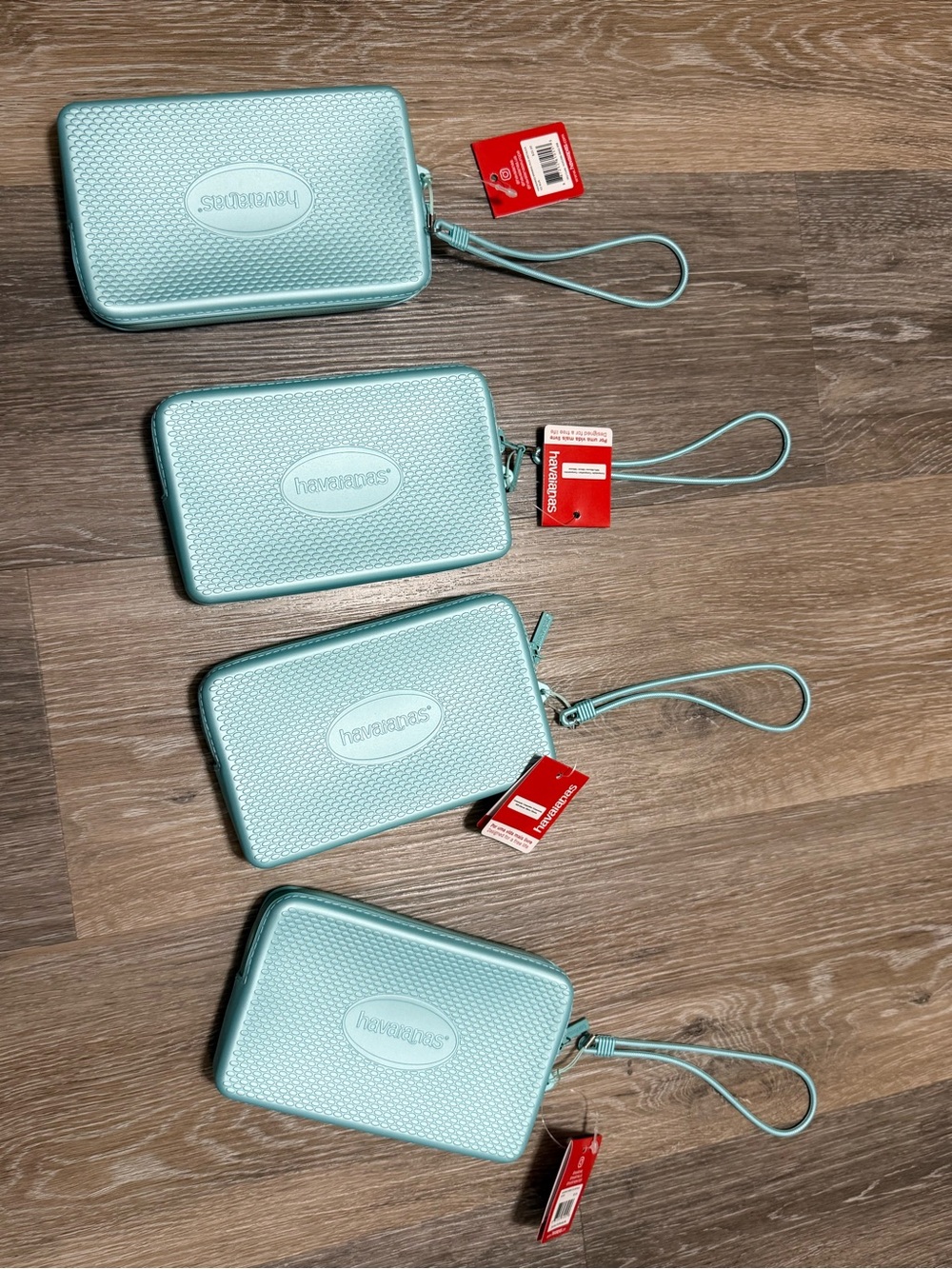 Havaianas Ice Blue Mini Bag with Wrist Strap